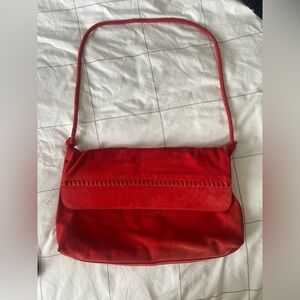 Polo by Ralph Lauren large suede bag